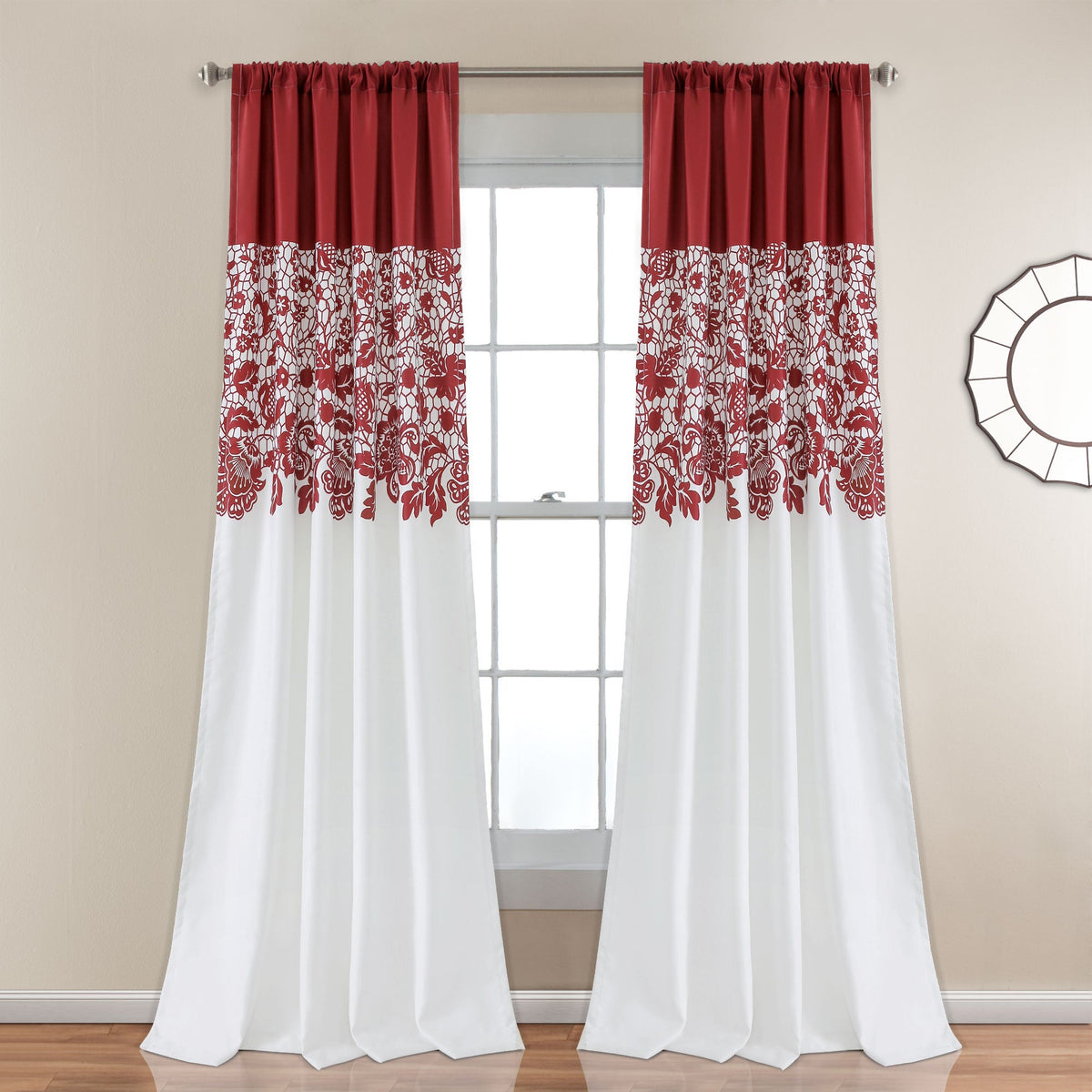 Window Treatments: Dining Room