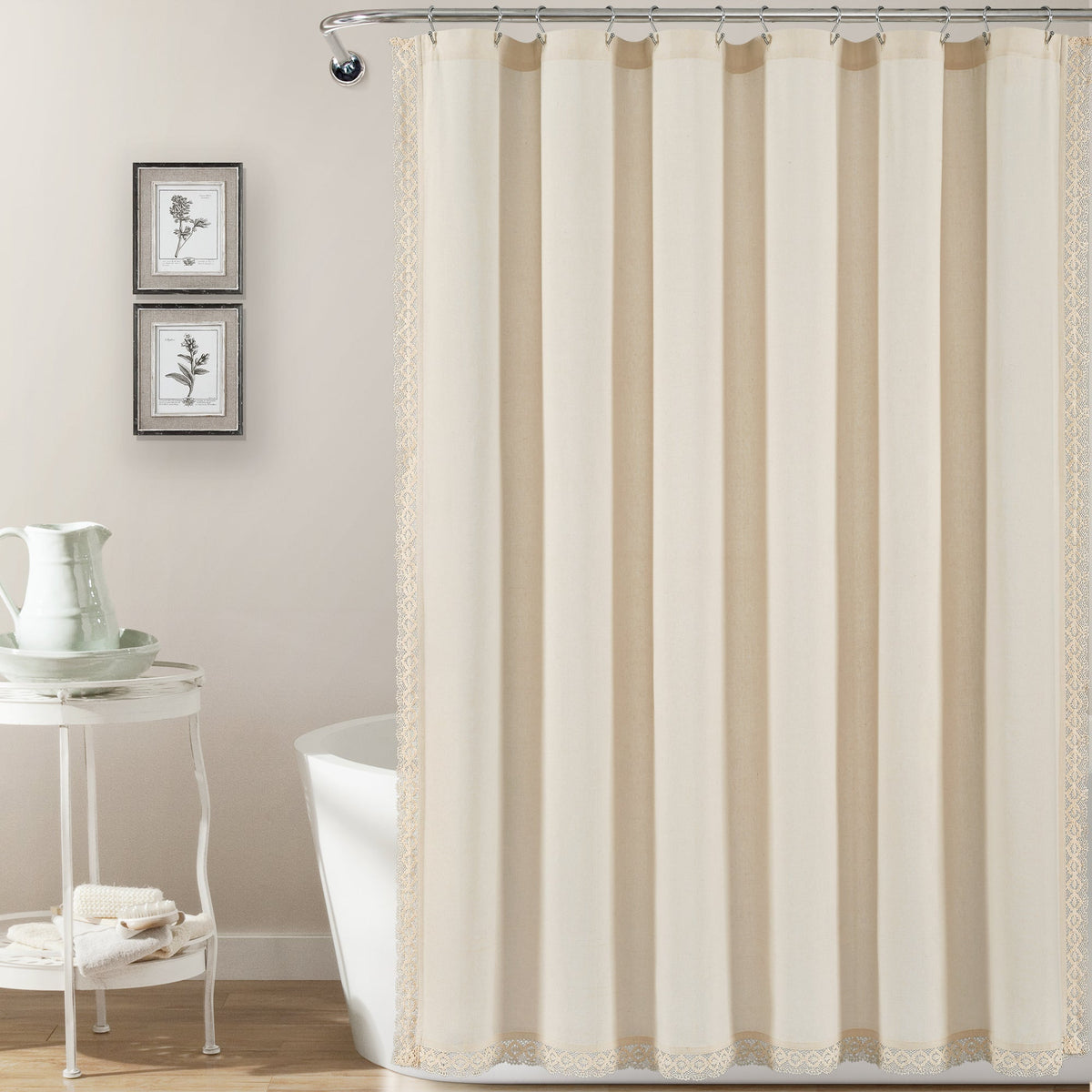 Vintage/Cottage Shower Curtains