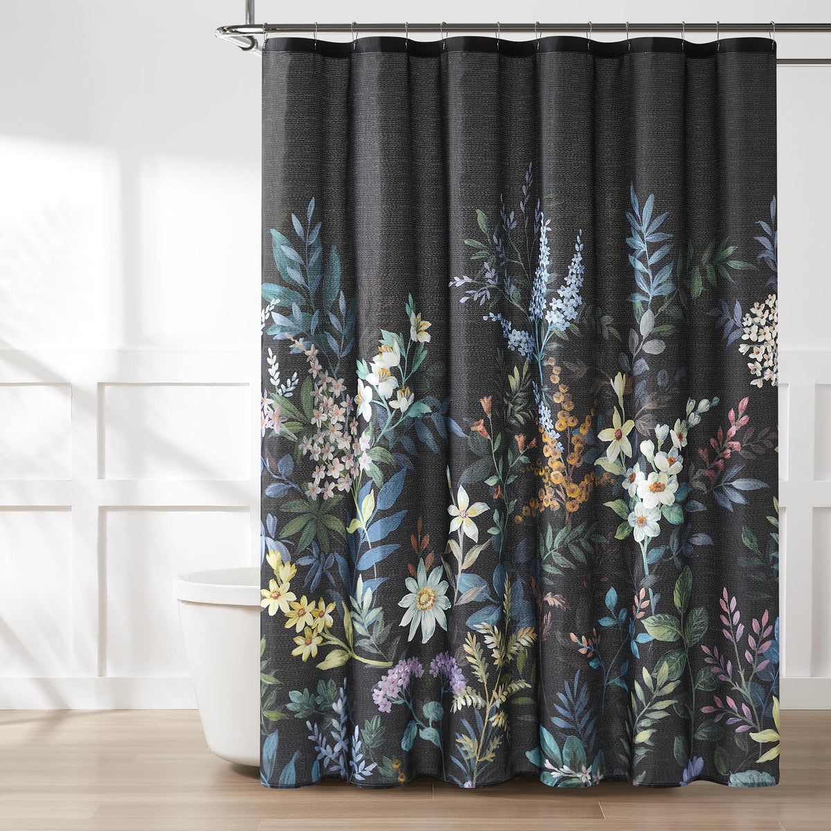 Black Shower Curtains