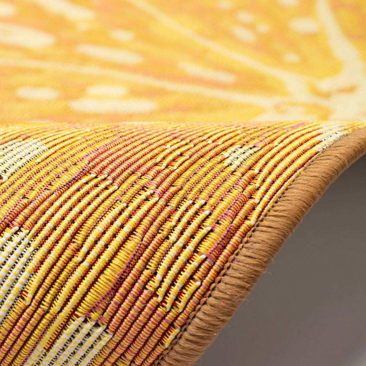 Yellow | 3'3" x 2'1" 1/2 Round