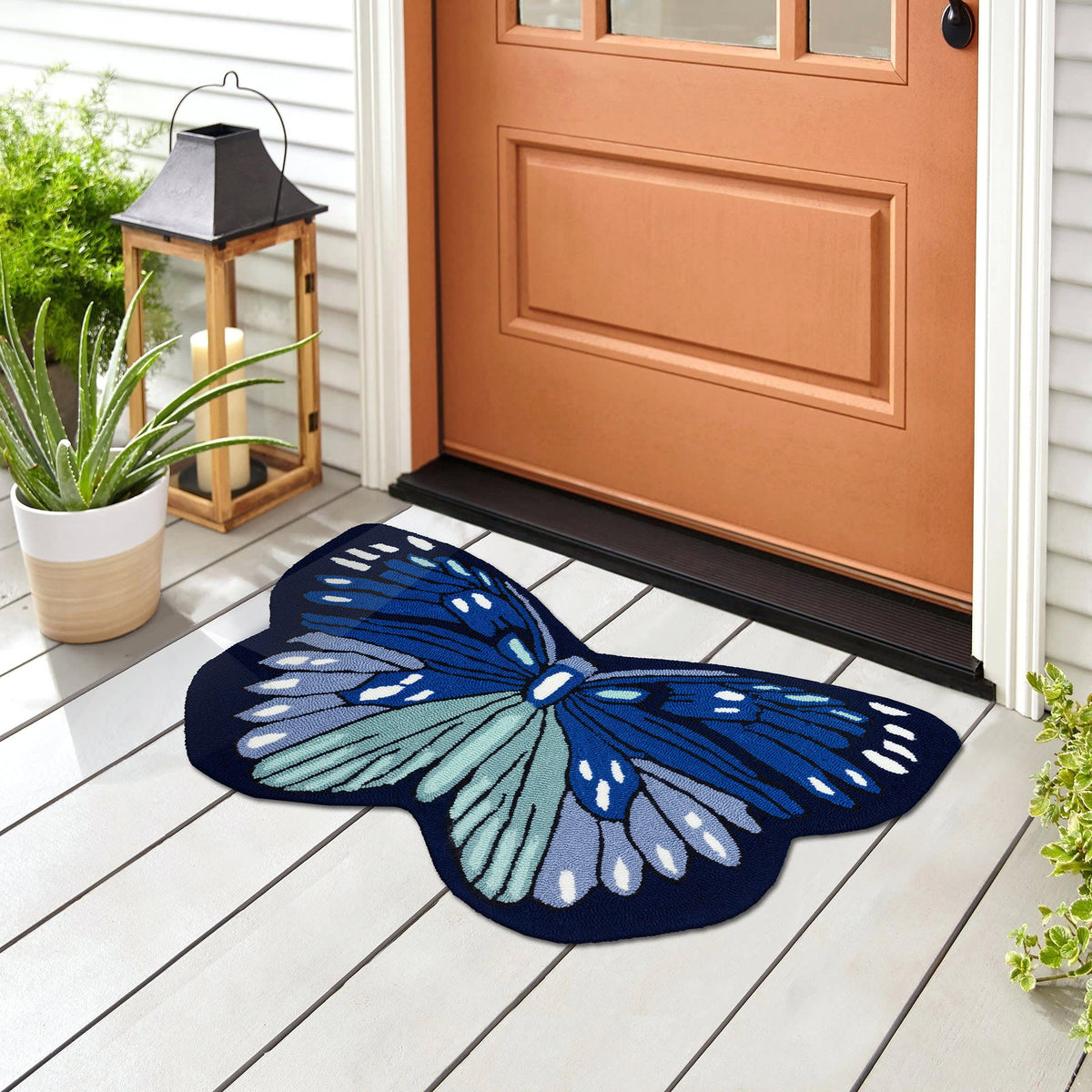 Blue | 1'8" x 2'10" Shaped