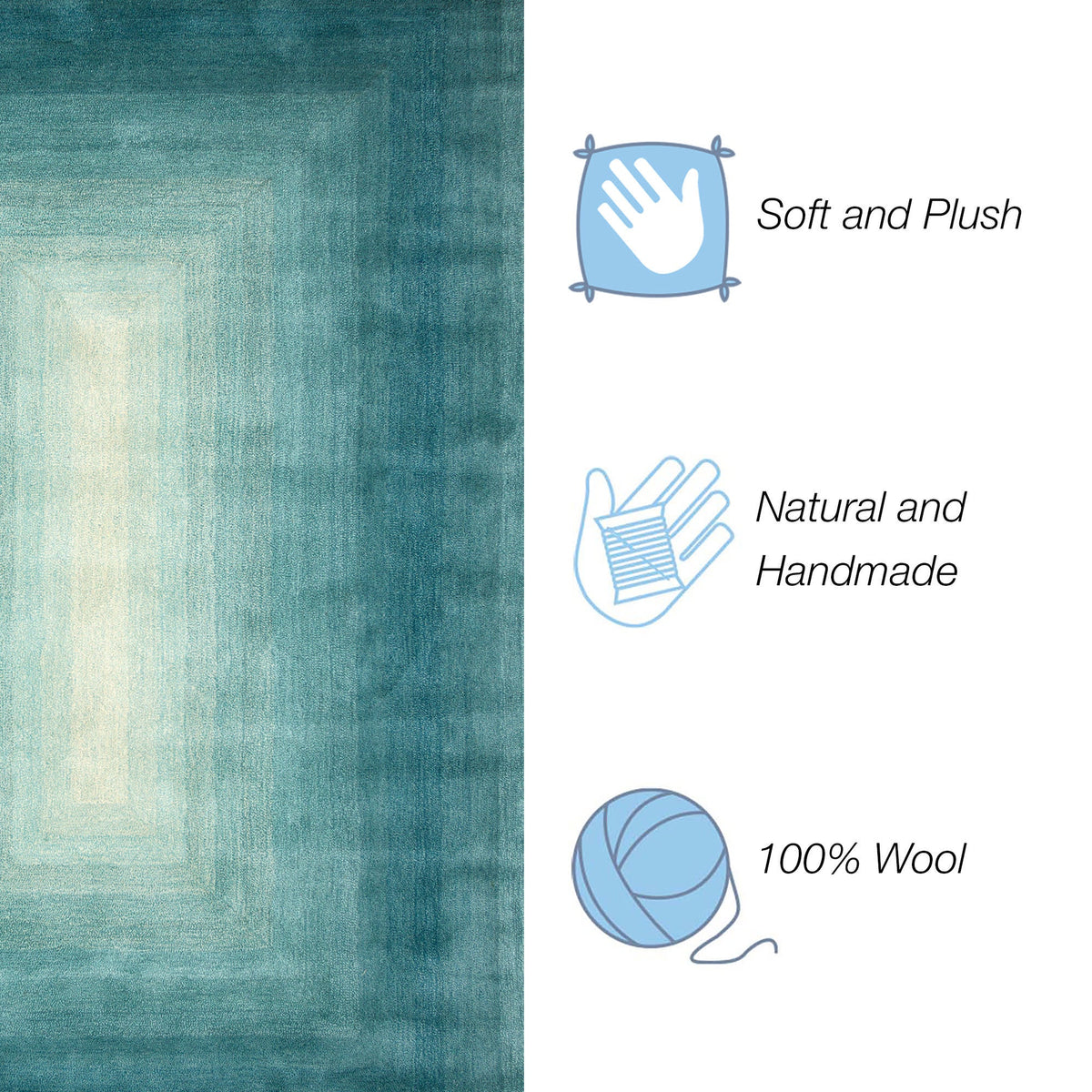 Aqua | 5' x 7'6"