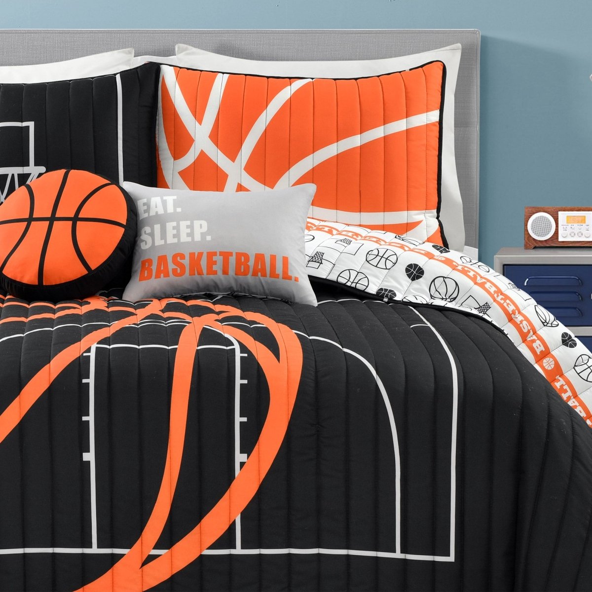 Black/Orange | Full/Queen