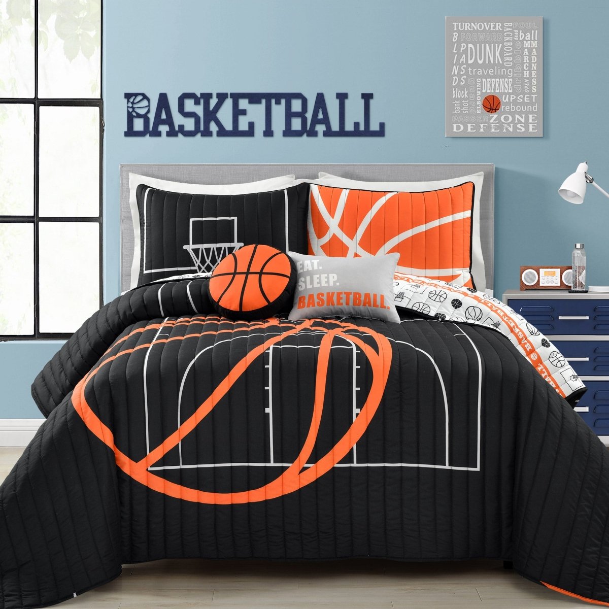 Black/Orange | Full/Queen