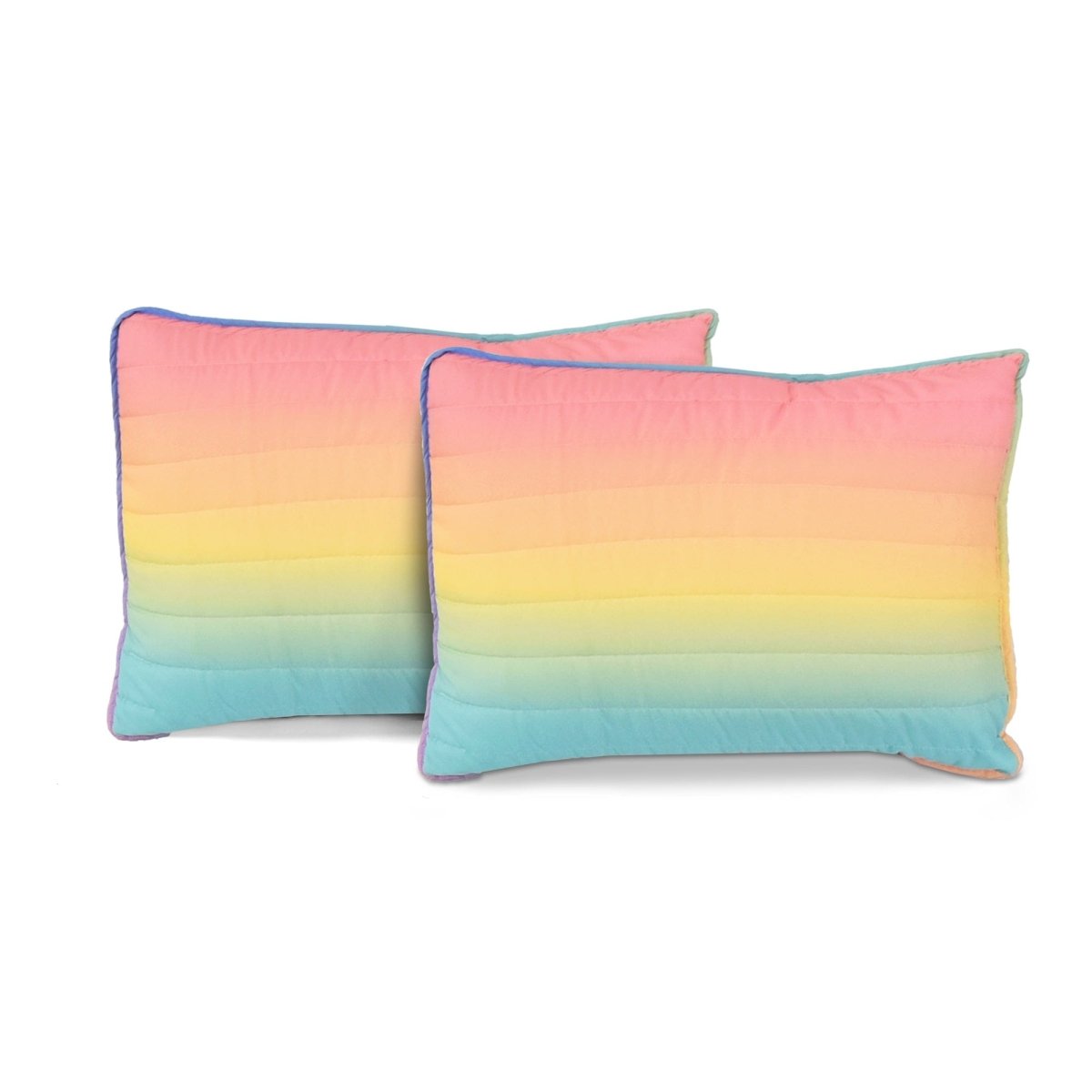 Rainbow/Turquoise | Full/Queen