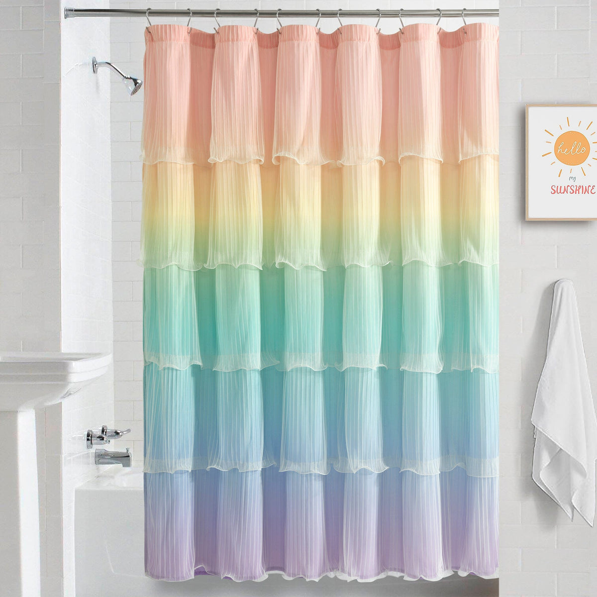 Rainbow | 72" W x 72" L