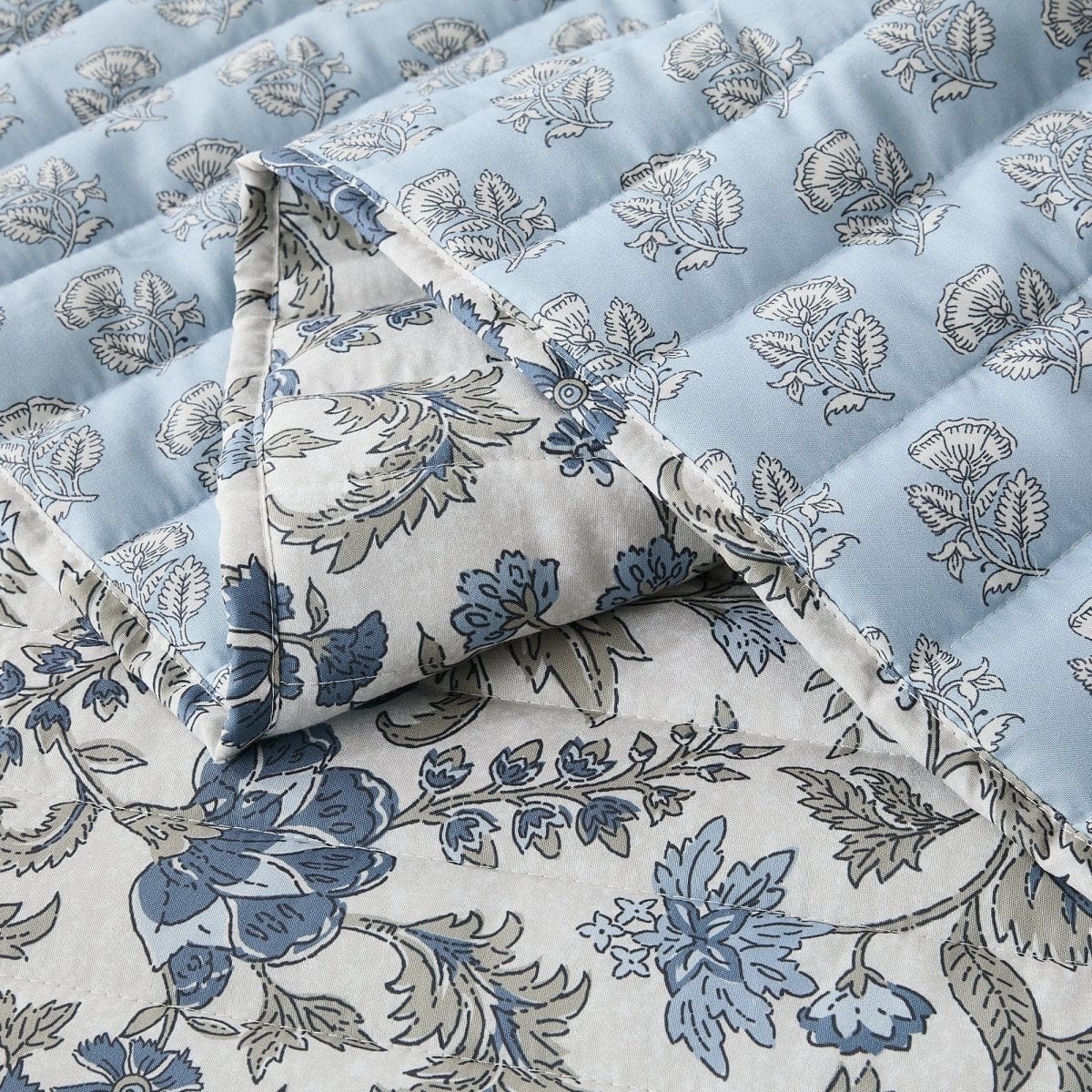 Blue/Sage | Full/Queen