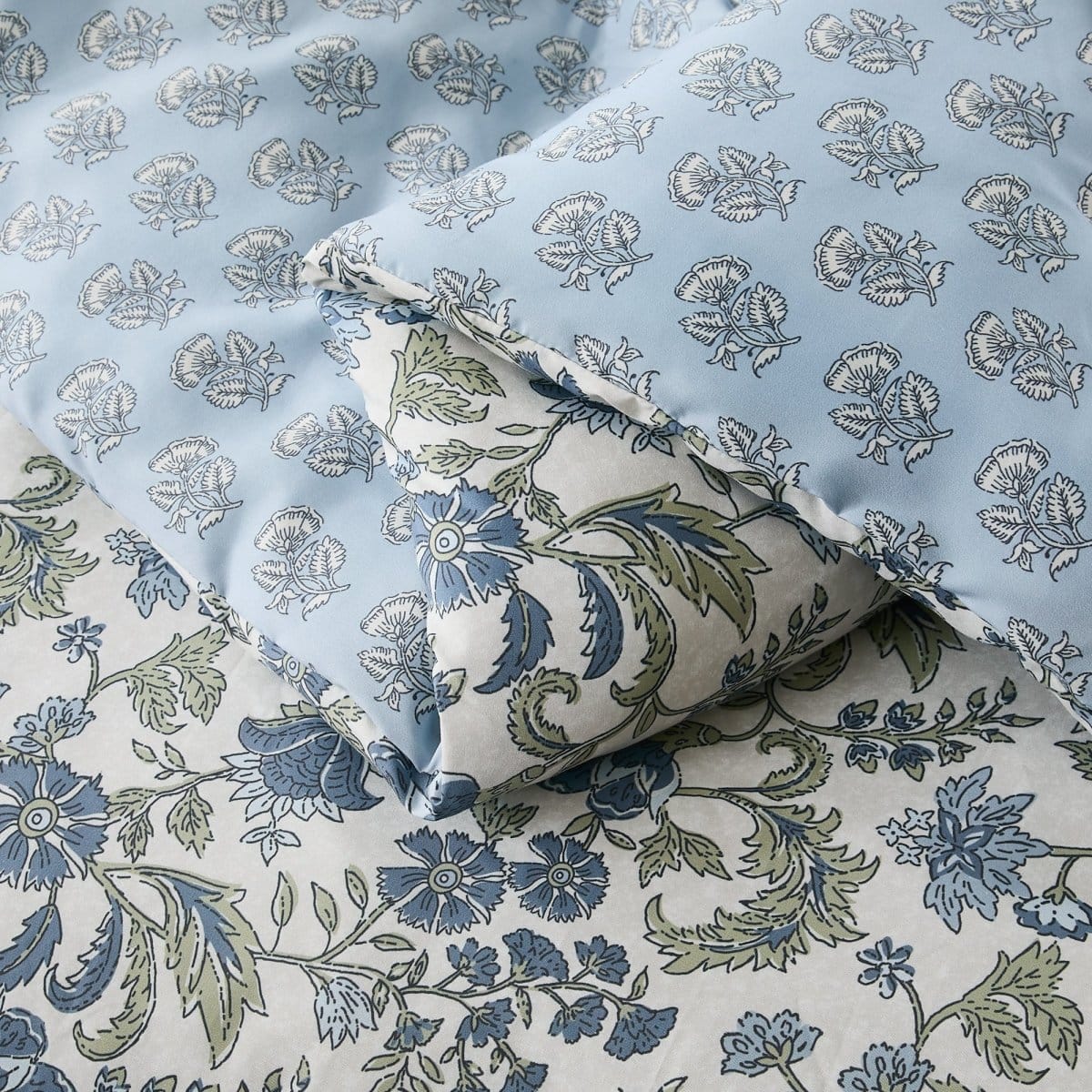 Blue/Sage | Full/Queen