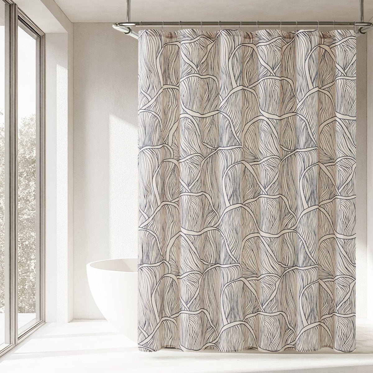 Navy/Neutral | 72" x 72"