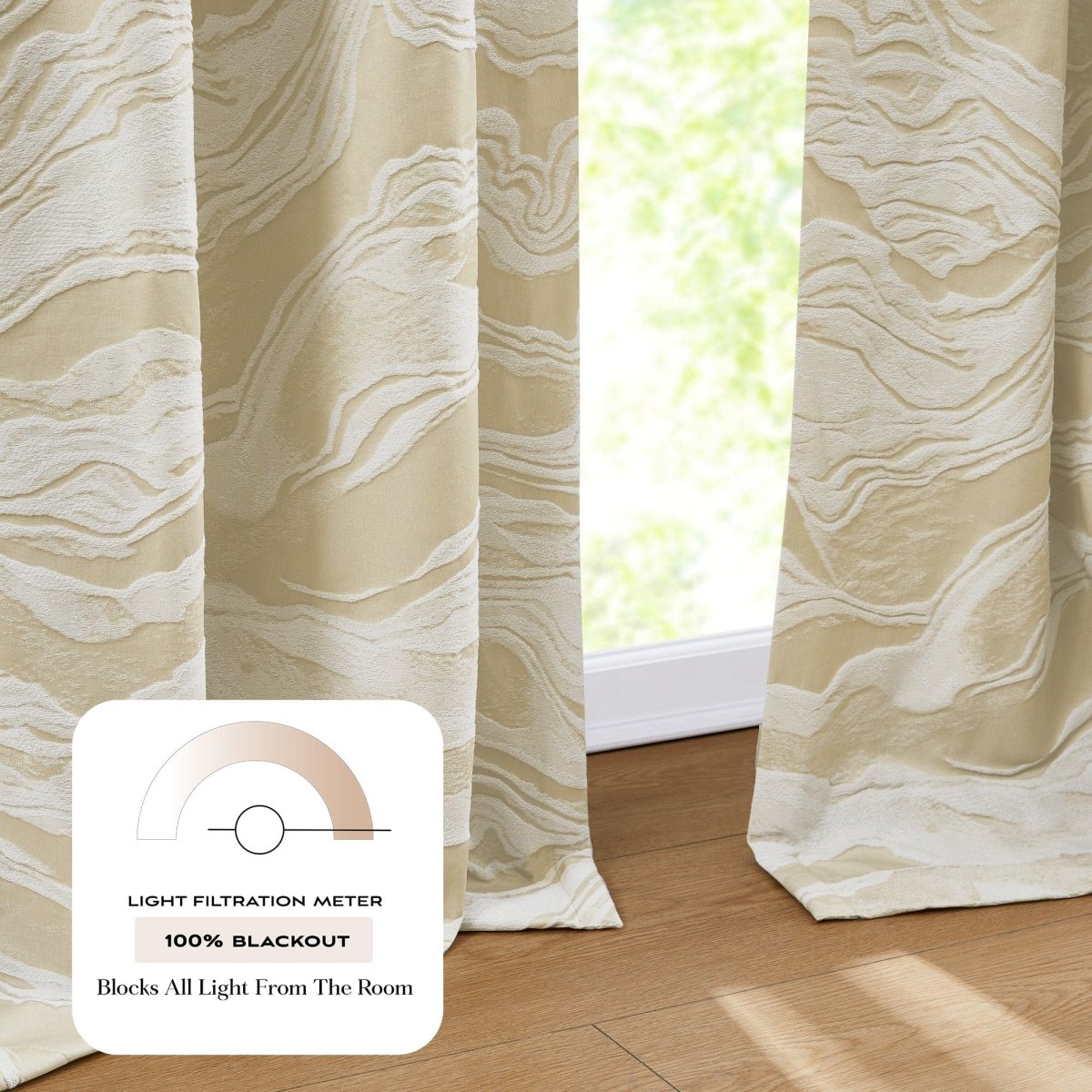 Cream/White | 52" W x 84" L
