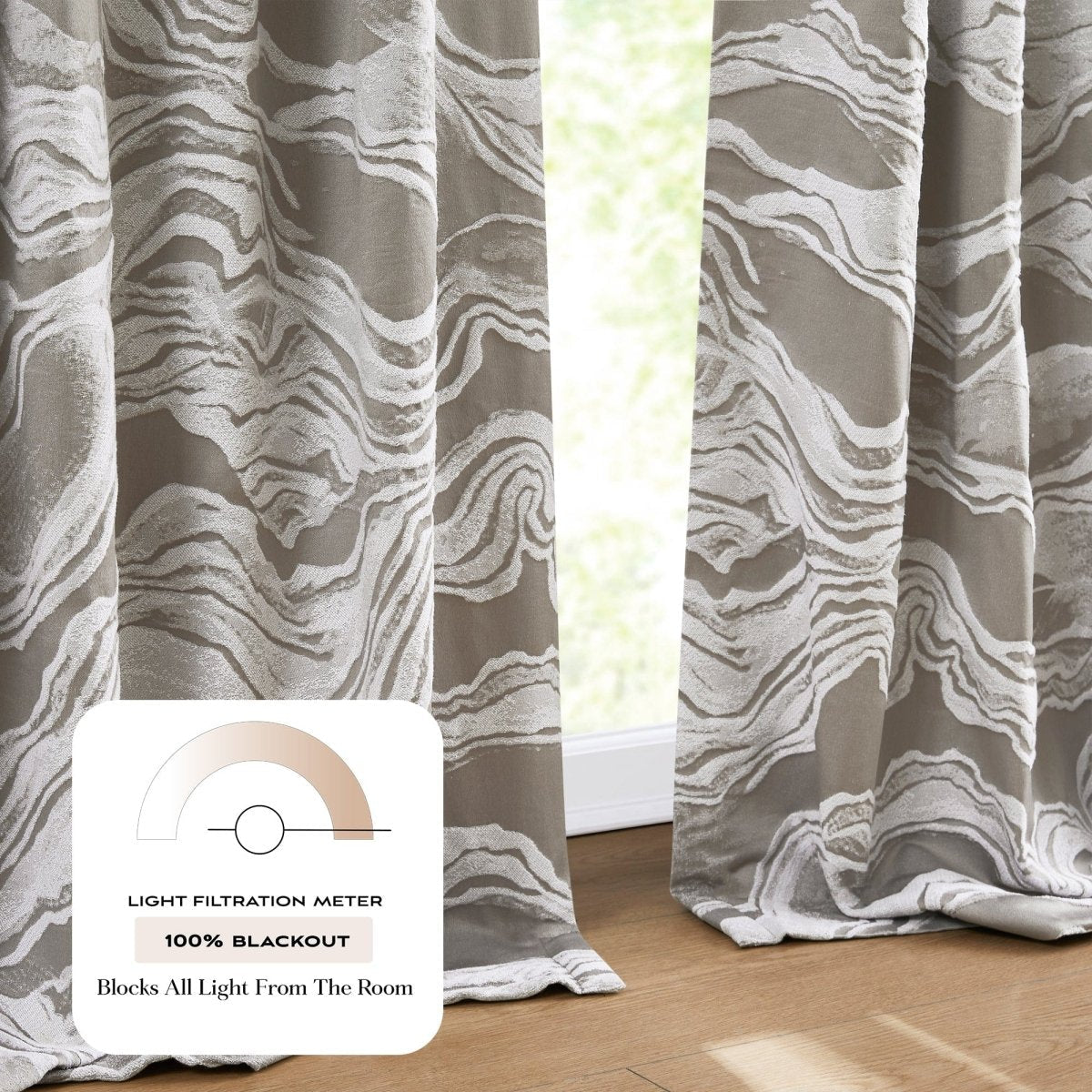 Gray/White | 52" W x 84" L