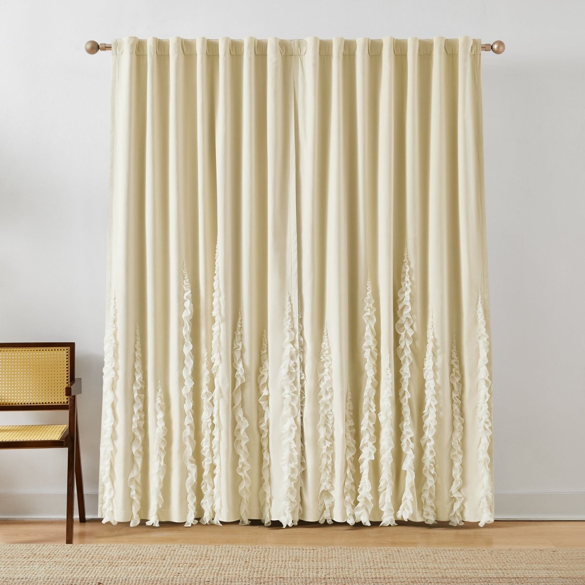 Cream | 50" W x 84" L