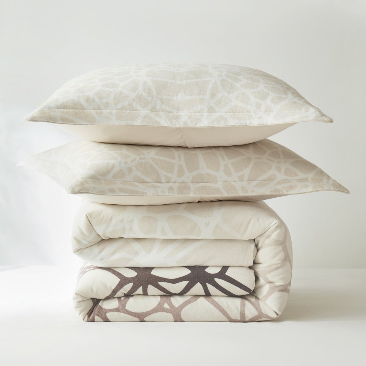 Ivory/Brown | King