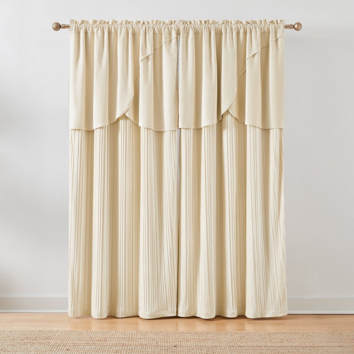 Cream | 52" W x 84" L