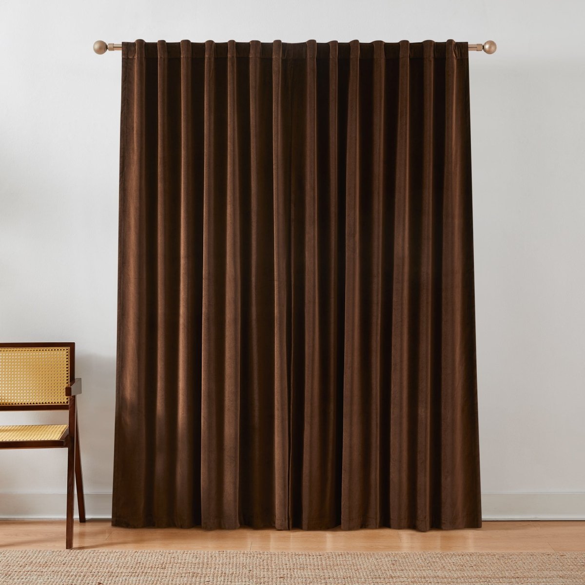 Brown | 50" W x 84" L