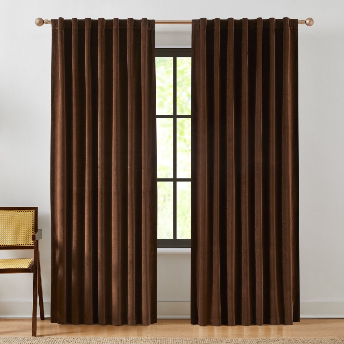 Brown | 50" W x 84" L
