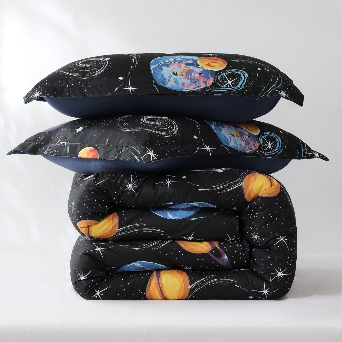 Black/Navy | Queen