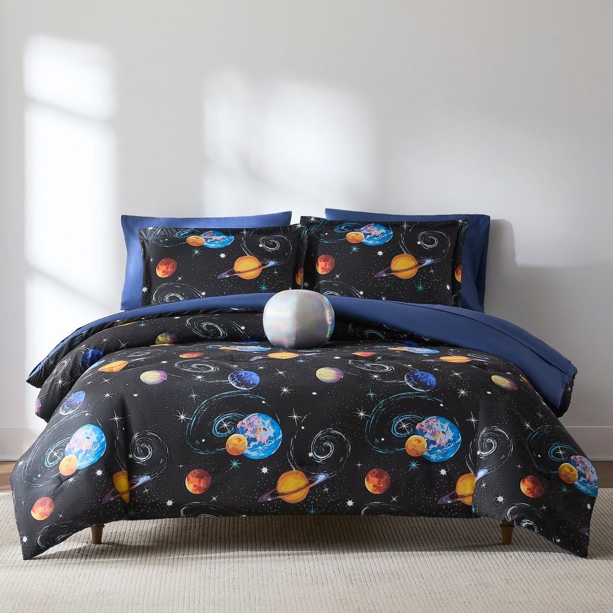 Black/Navy | Queen