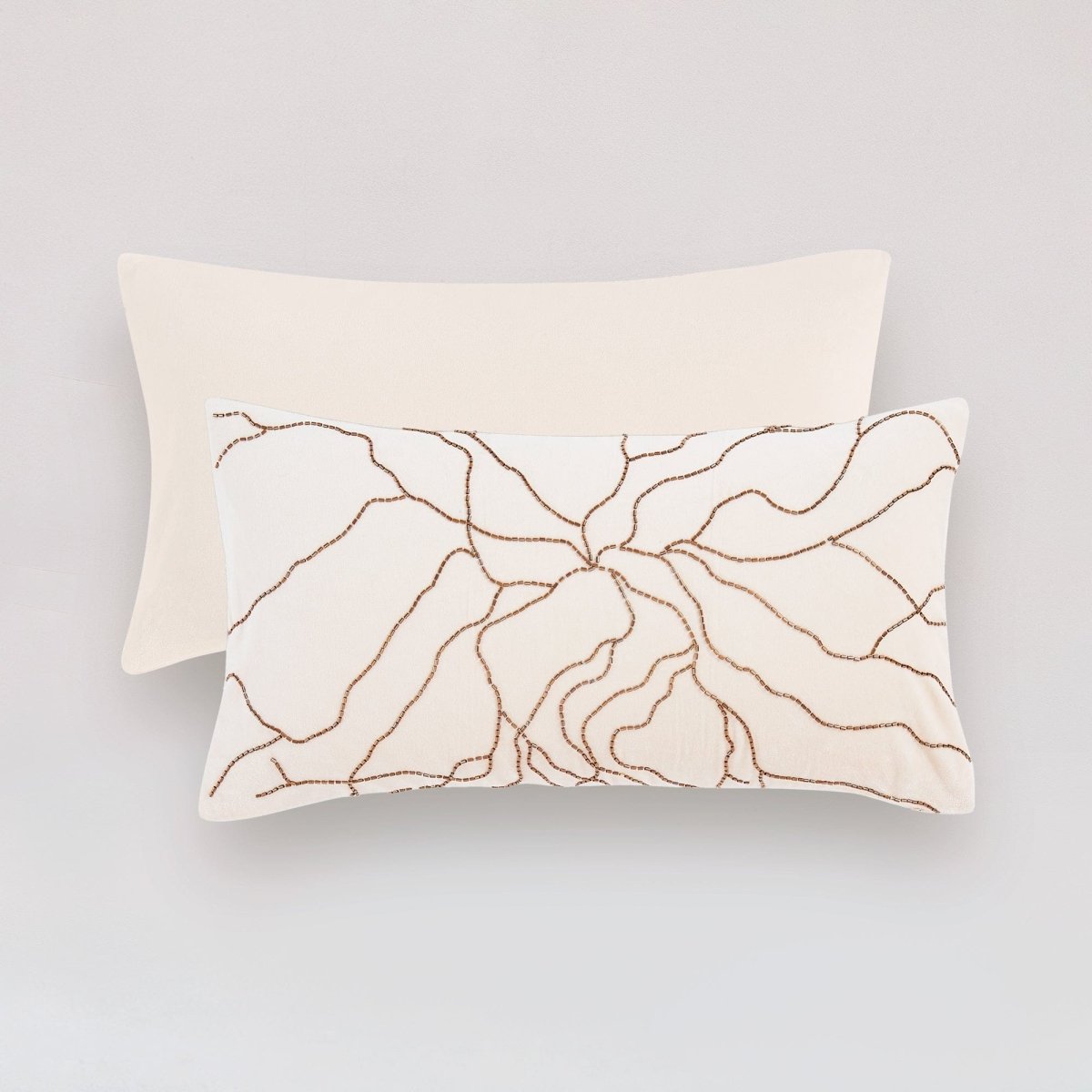 Cream | 12" H x 22" W