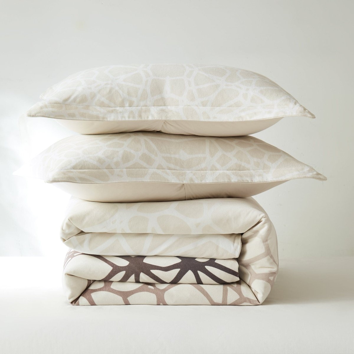 Ivory/Brown | King