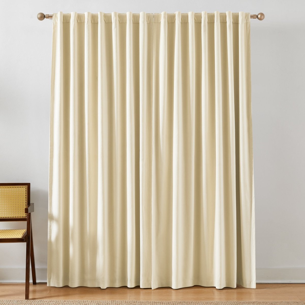 Cream | 50" W x 84" L