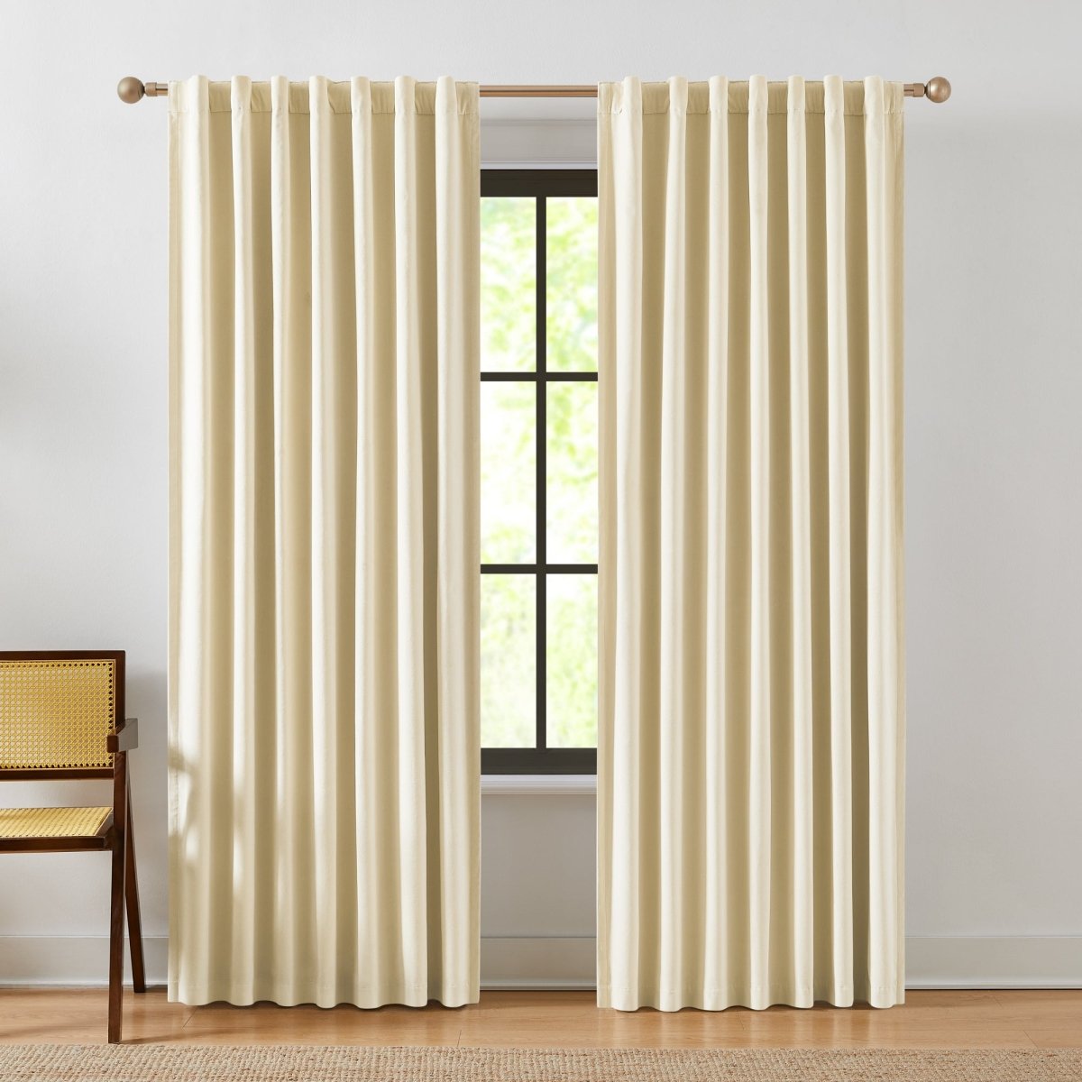 Cream | 50" W x 84" L