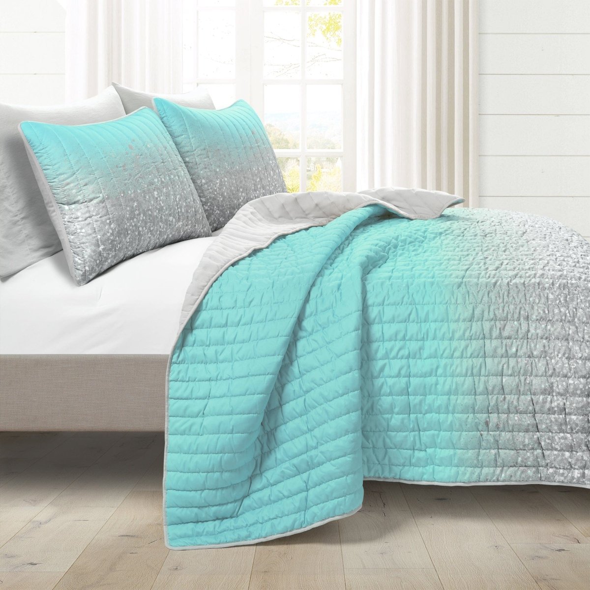 Aqua/Gray | Twin
