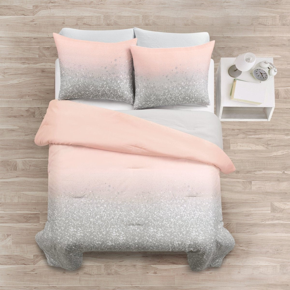 Blush/Gray | Full/Queen