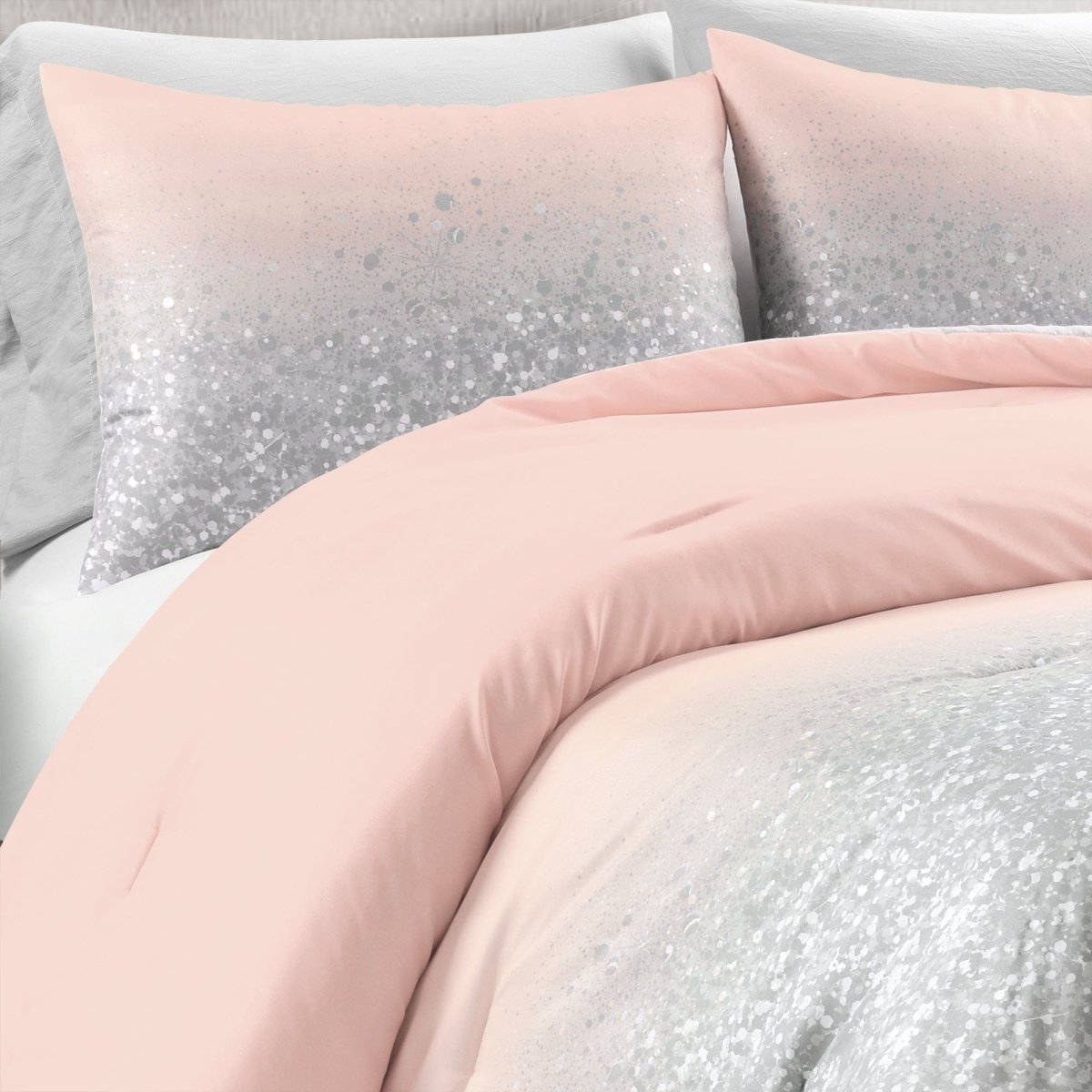 Blush/Gray | Full/Queen