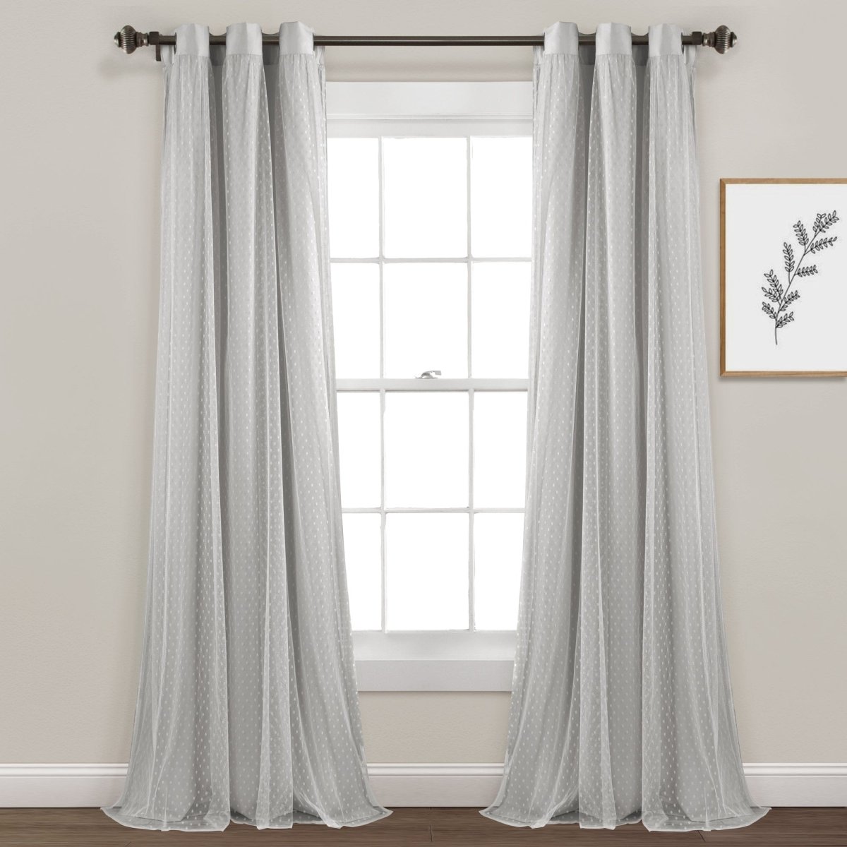 Light Gray | 38" W x 84" L