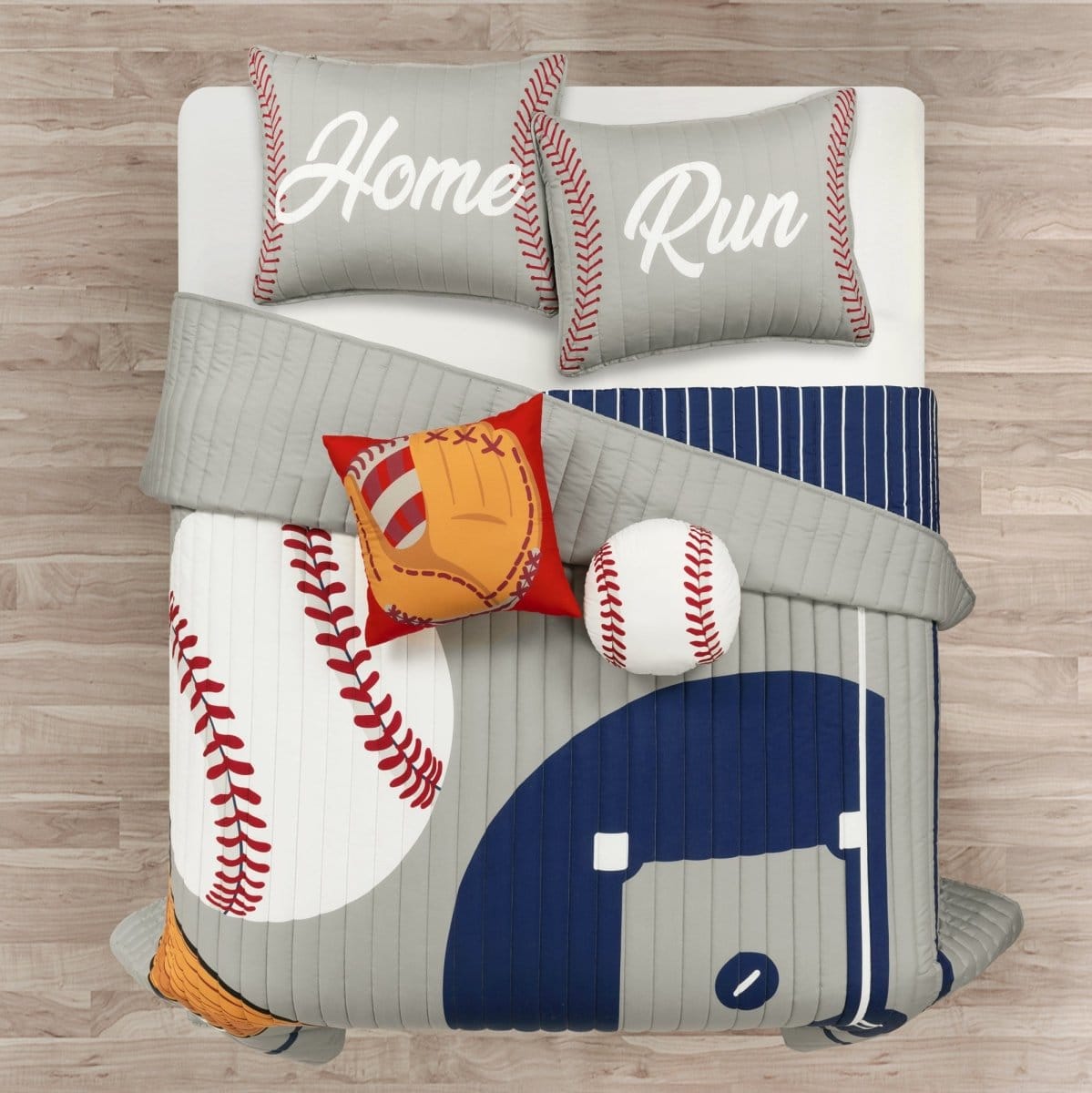 Gray/Navy | Full/Queen