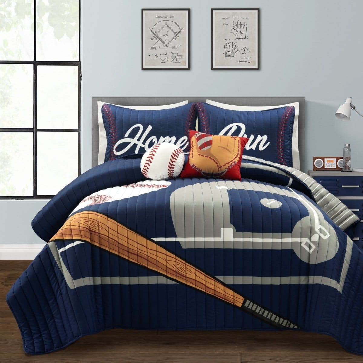 Navy/Gray | Full/Queen