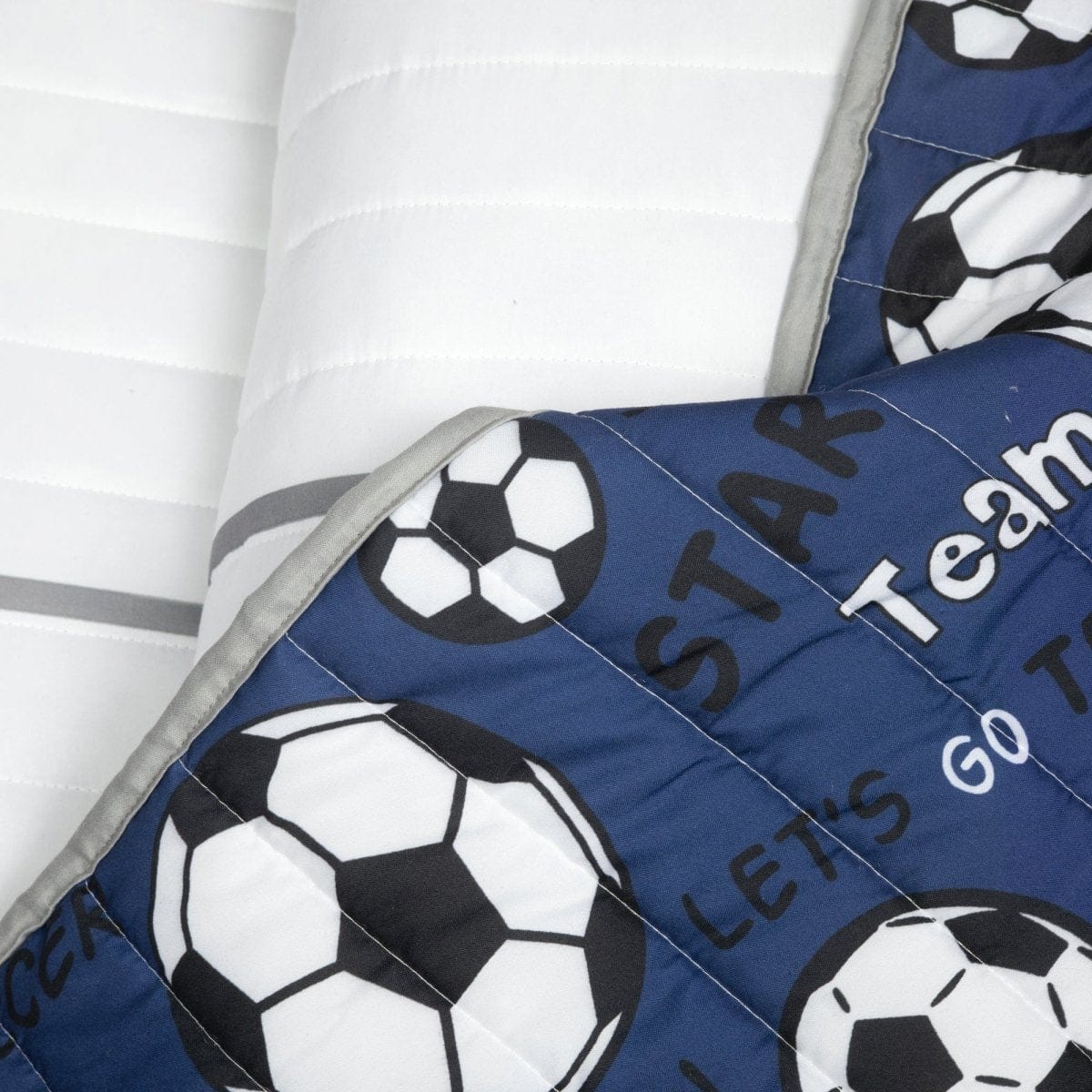 White/Navy | Twin