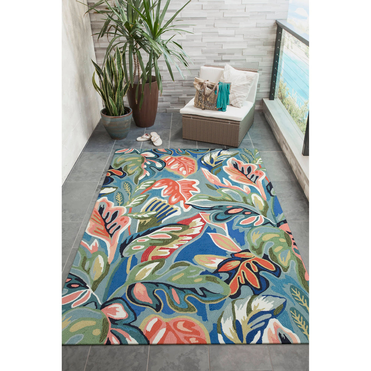 Aqua | 5' x 7'6"