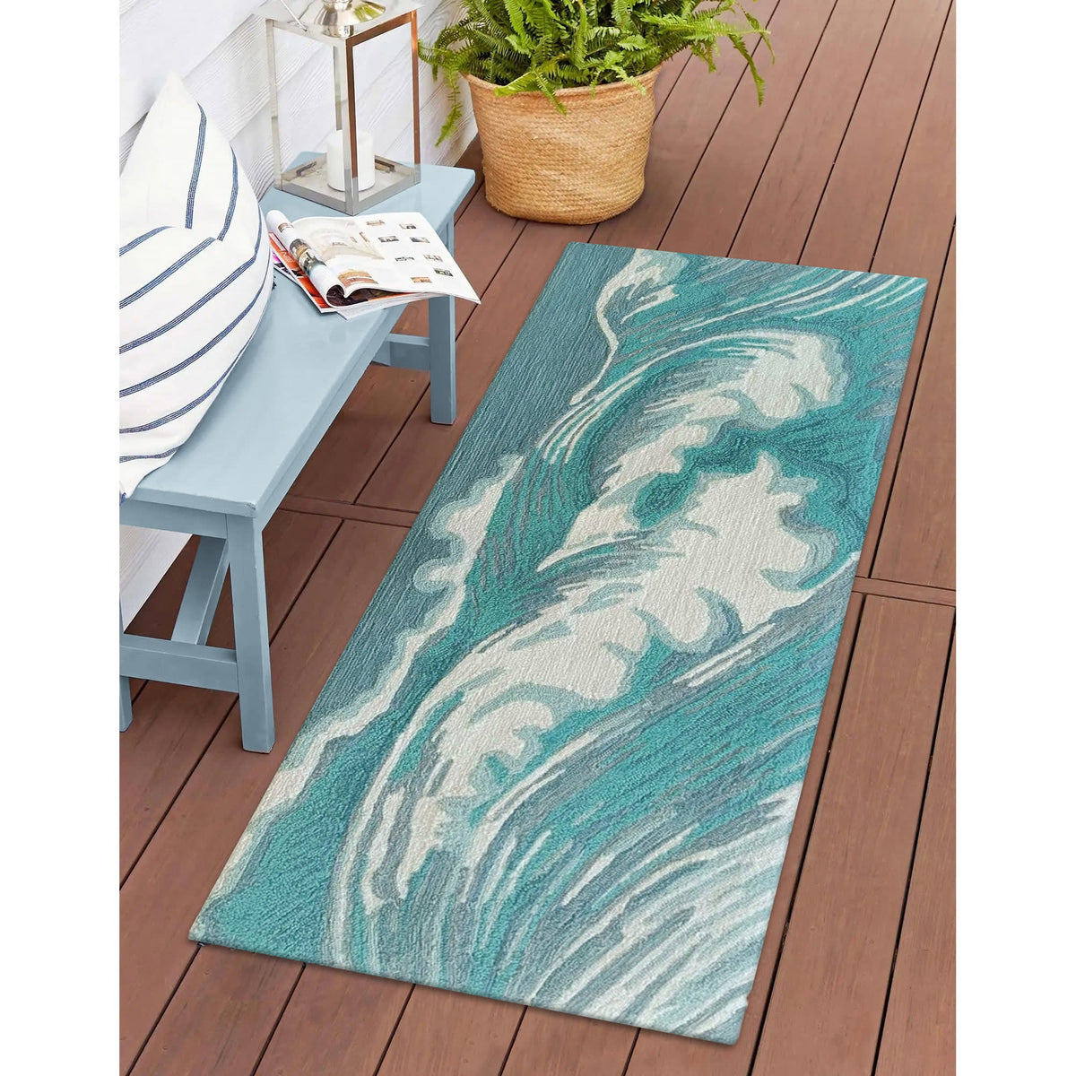 Aqua | 2' x 5'