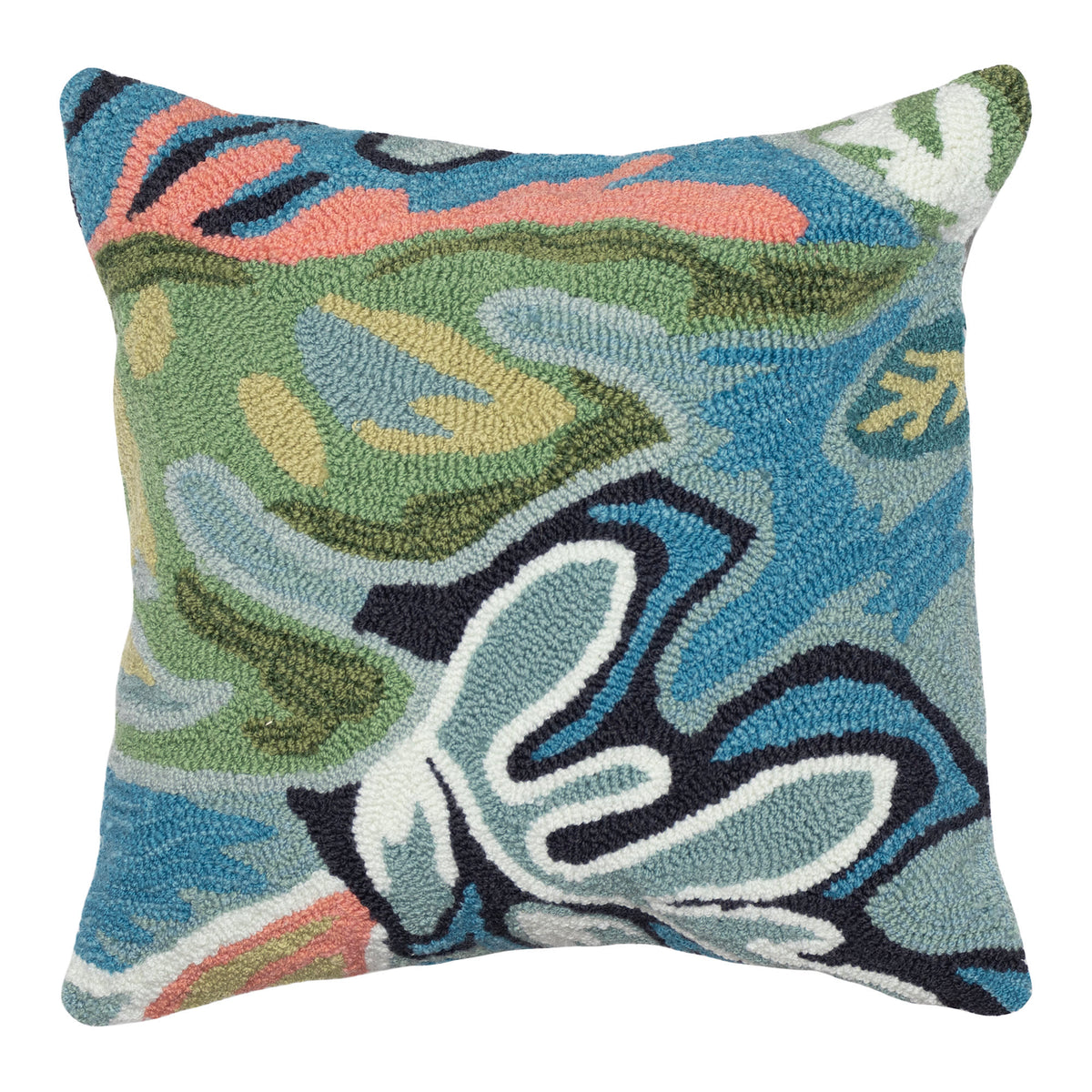 Aqua | 18" x 18"
