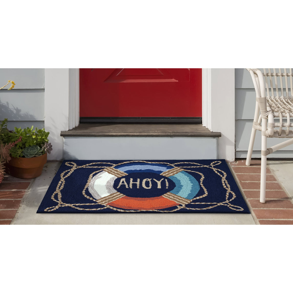 Navy | 1'8" x 2'6"