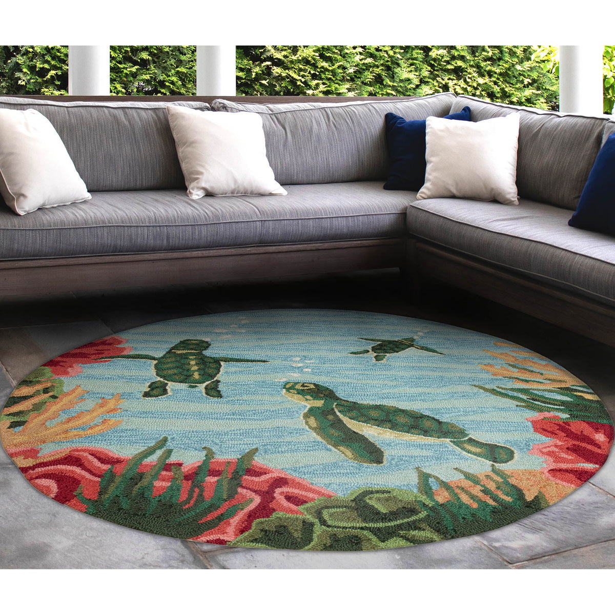 Navy | 3' Round