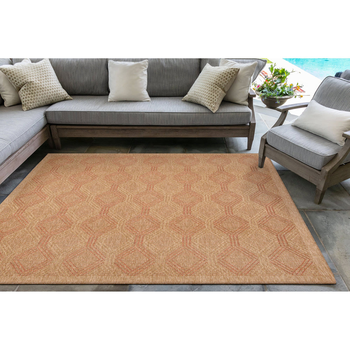 Terracotta | 7'10" Square