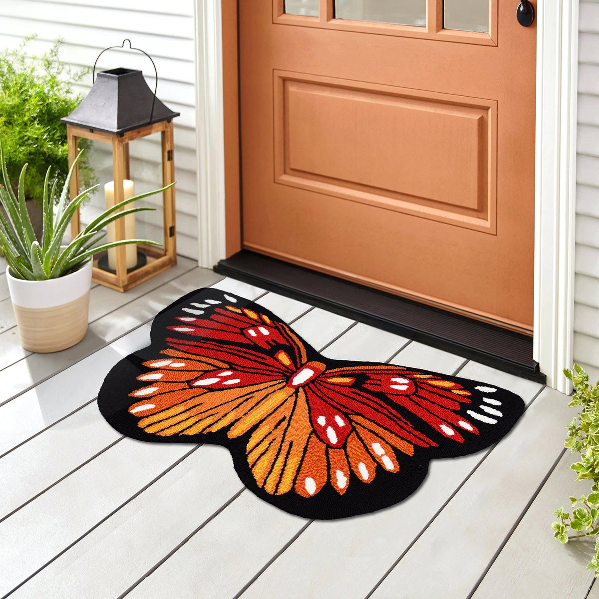 Orange | 1'8" x 2'10" Shaped