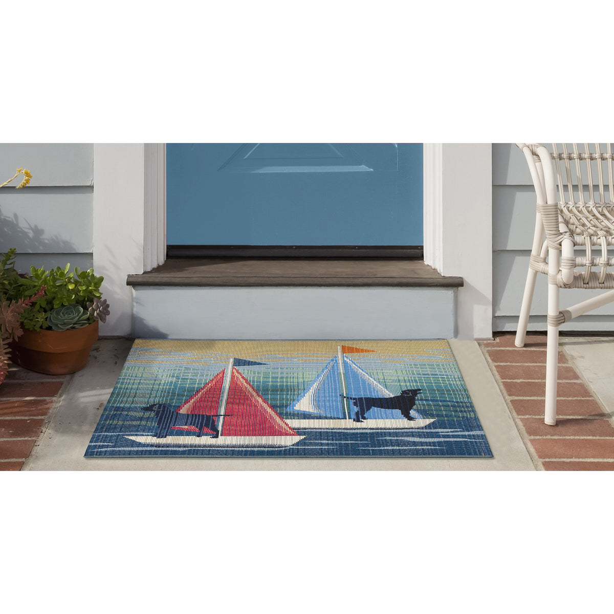 Blue | 2'5" x 3'11"