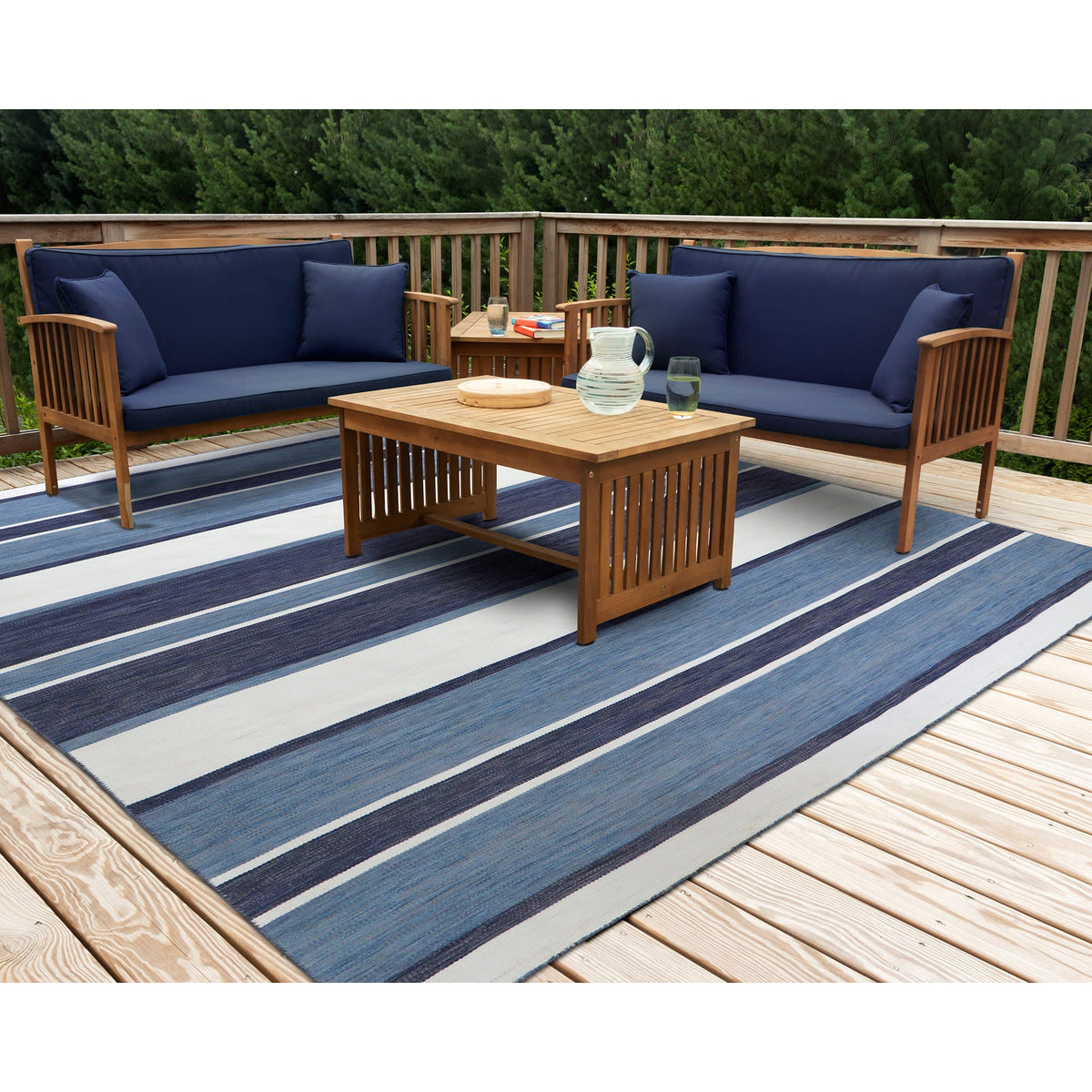 Navy | 8' Square