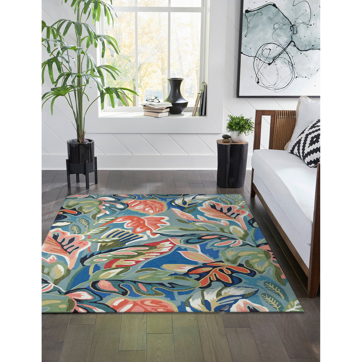 Aqua | 5' x 7'6"