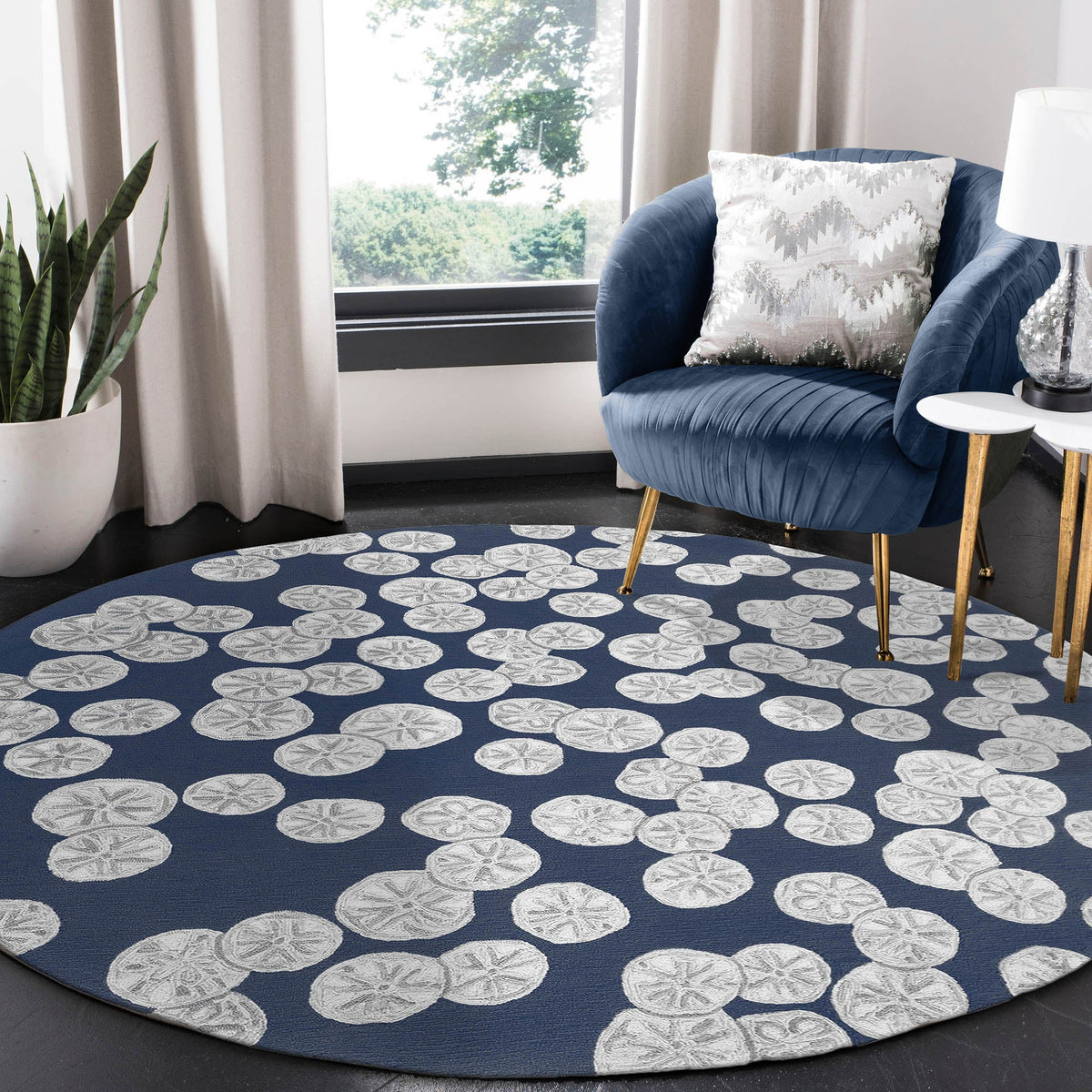 Navy | 8' Round