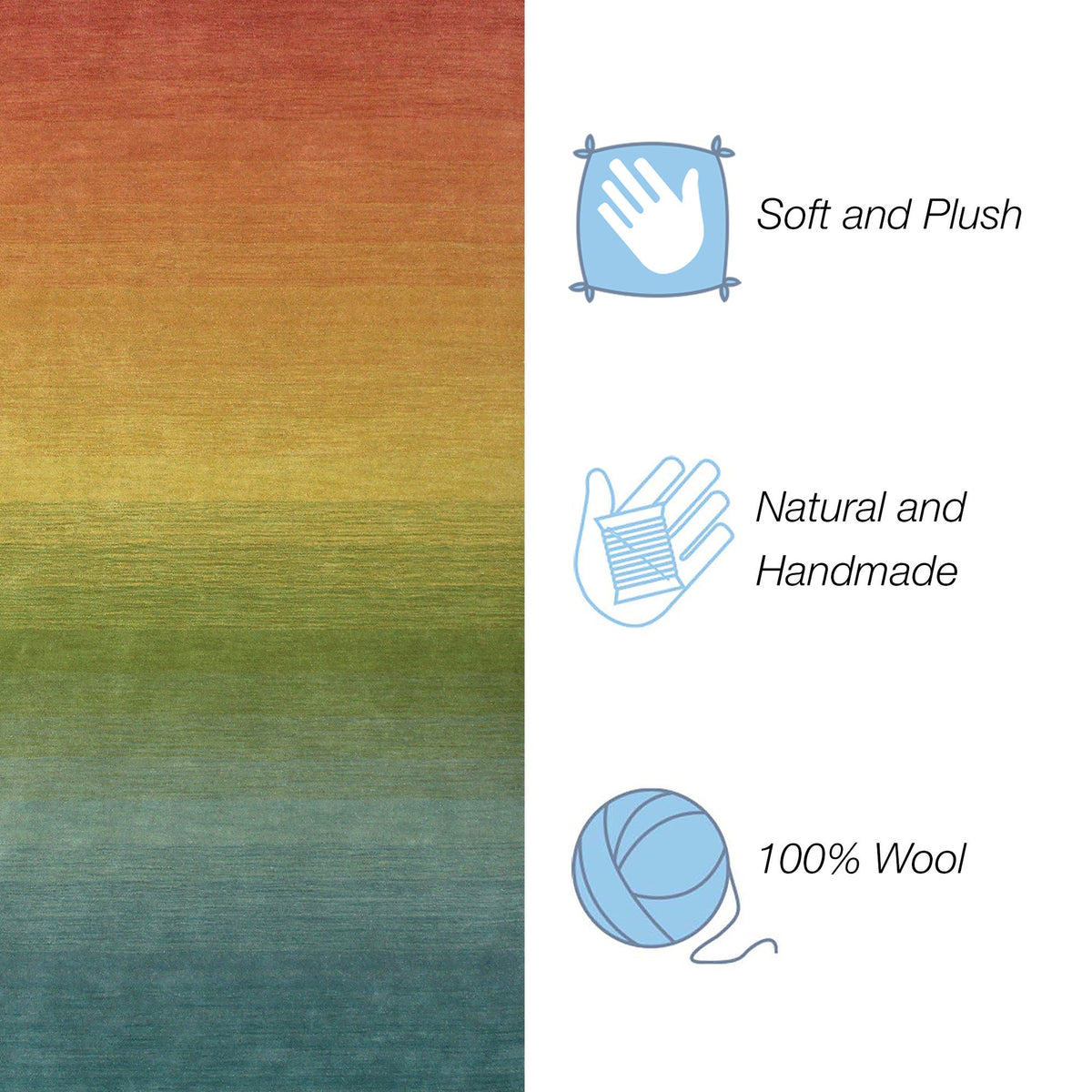 Rainbow | 3'6" x 5'6"