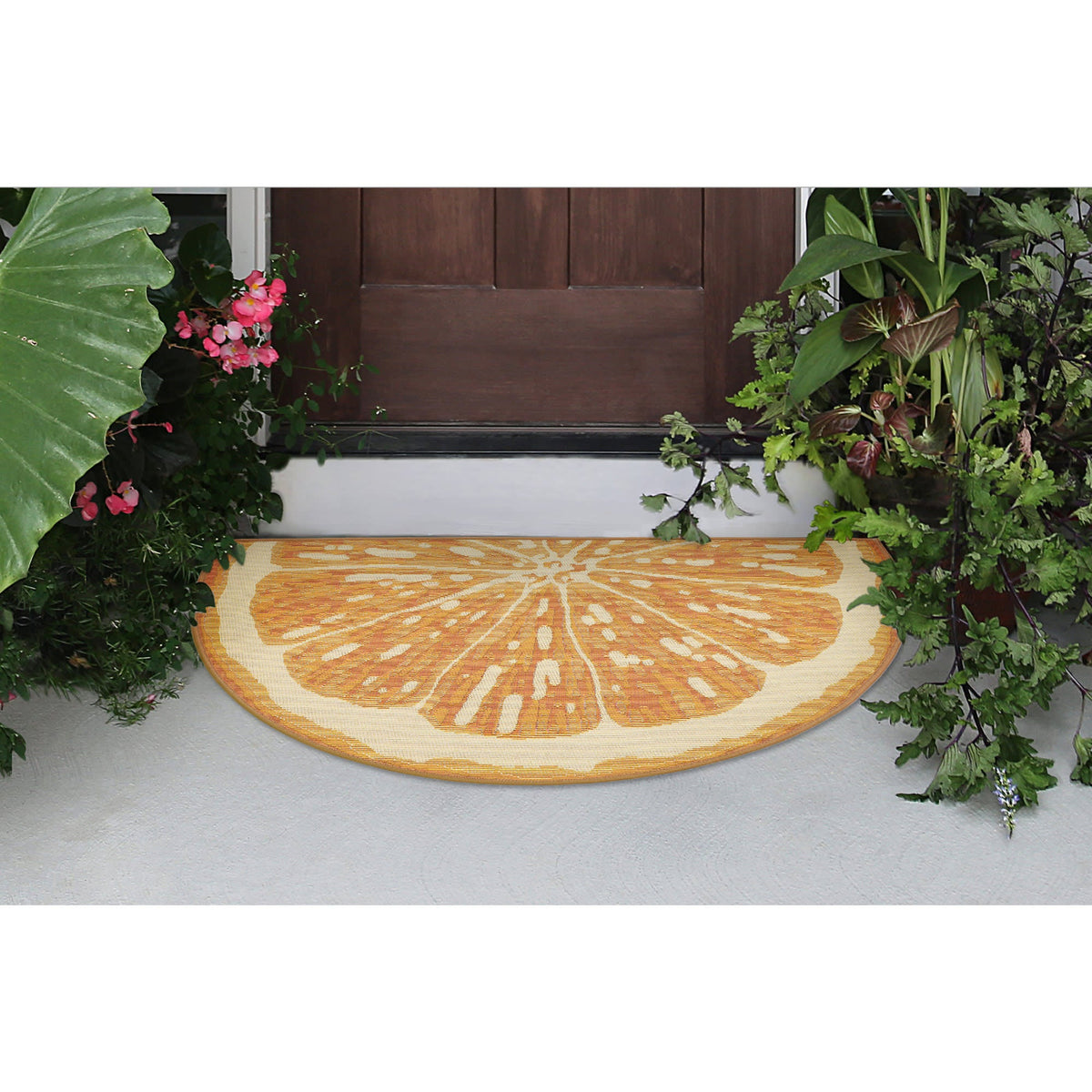 Yellow | 3'3" x 2'1" 1/2 Round