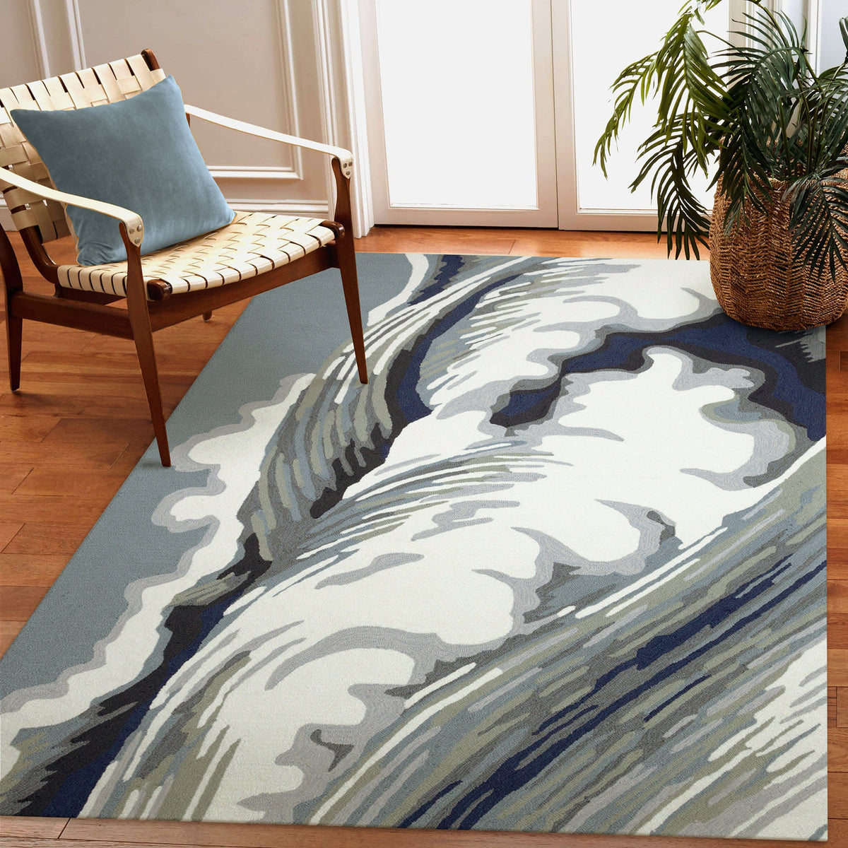 Ocean | 5' x 7'6"
