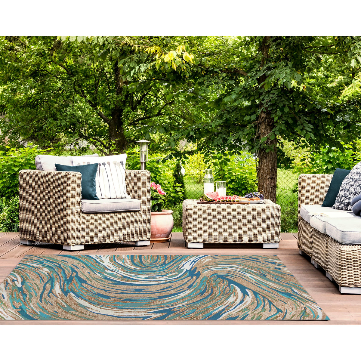 Aqua | 5' x 7'6"
