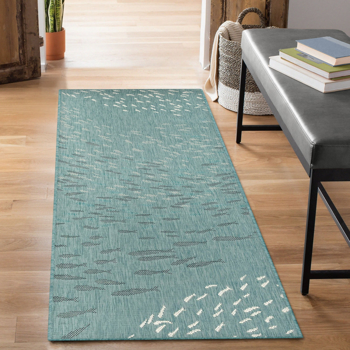 Aqua | 1'11" x 4'11"