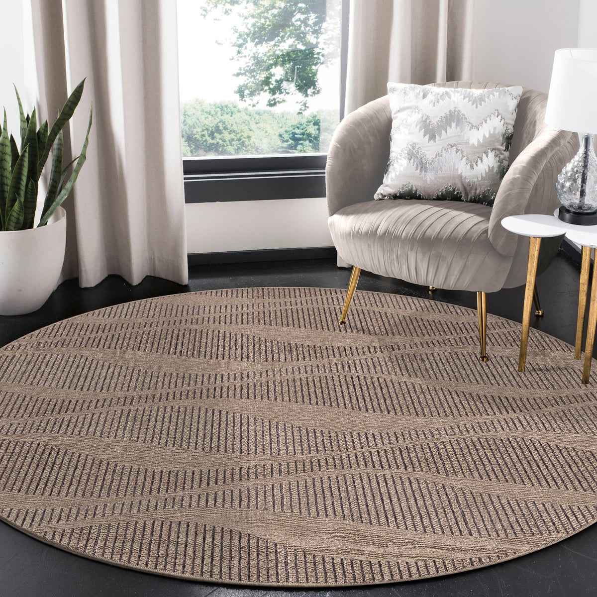 Taupe | 7'10" Round
